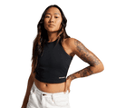 High Neck Knit Tank Top