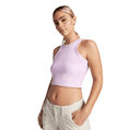 High Neck Knit Tank Top