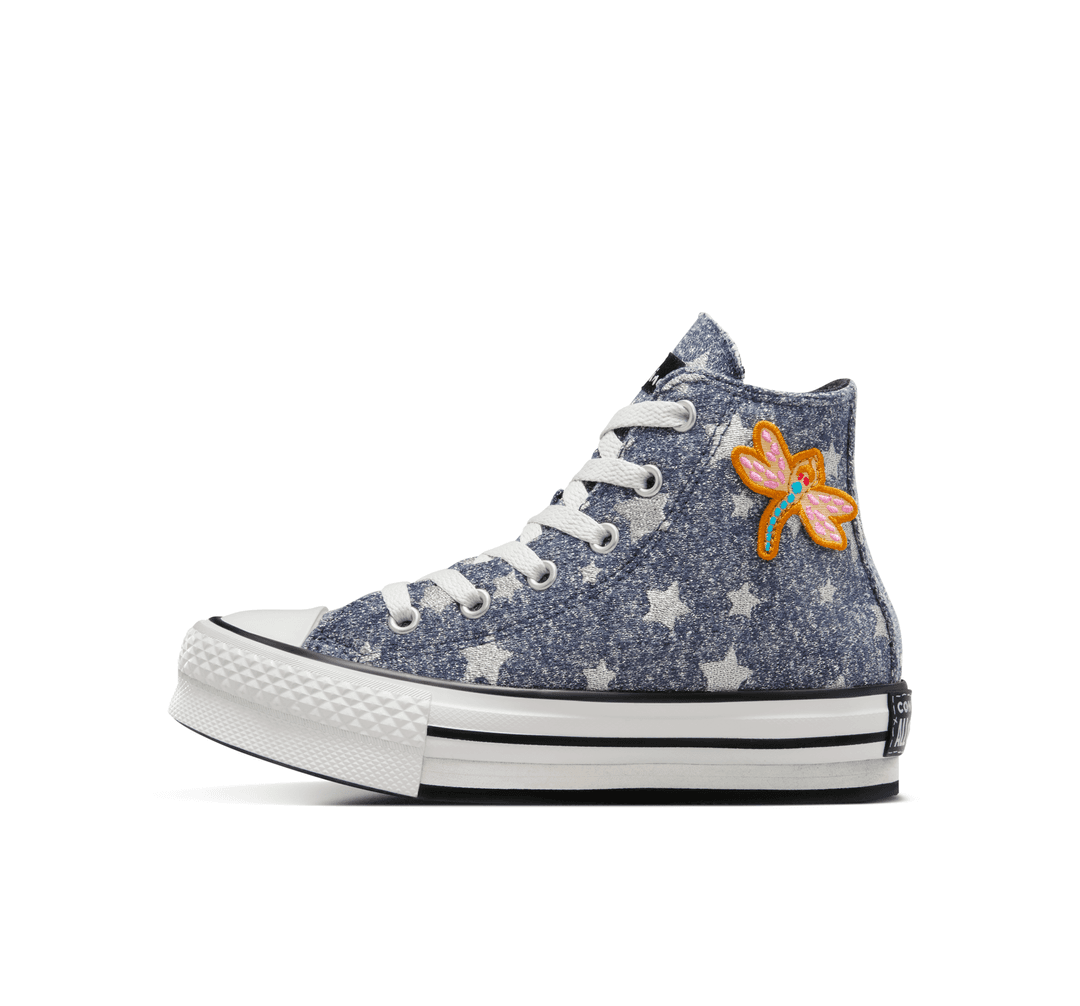 Converse x Coraline Chuck Taylor All Star EVA Lift Platform Fresh Blueberry/Black A12354C