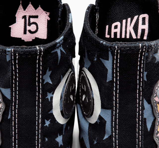 Converse x Coraline Chuck Taylor All Star Easy On Black/Lotus Pink/Thunder Glaze A12508C